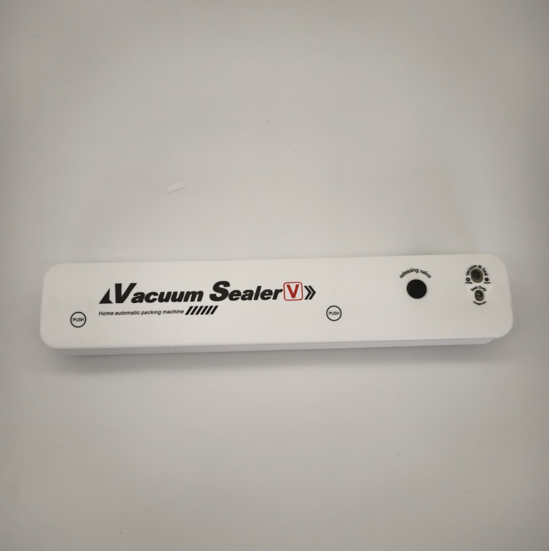 Otthoni használatra szánt vákuumzáró gép, kompakt, teljesen automata élelmiszer-csomagoló készülék (ABS ház; 50W; 110V; csomagolási térfogat 50; súly 350)