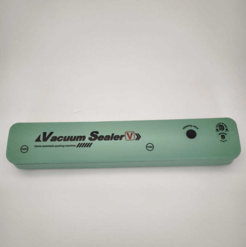 Otthoni használatra szánt vákuumzáró gép, kompakt, teljesen automata élelmiszer-csomagoló készülék (ABS ház; 50W; 110V; csomagolási térfogat 50; súly 350)