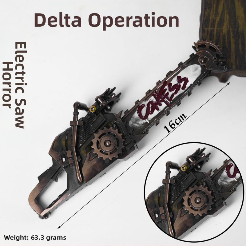 Delta Perimetar Akcijski Model, 16 cm, legura, replika oružja za igru, dekorativni predmet