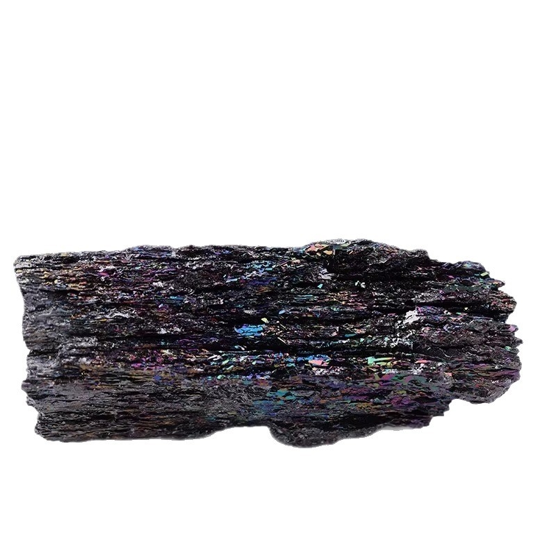 Geometrijski mineralni kristal – SiC sirovi kamen, obrazovni uzorak, kućna dekoracija (Kod proizvoda X20466)