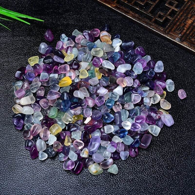 Fluorit kristalni šljunak – dekorativni šljunak za akvarije i posude | Moderan minimalistički stil