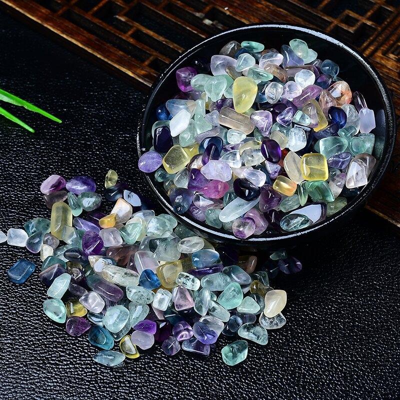 Fluorit kristalni šljunak – dekorativni šljunak za akvarije i posude | Moderan minimalistički stil