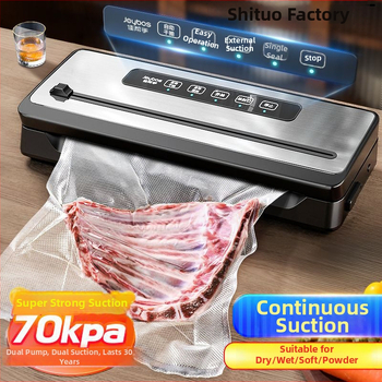 Vakuová baliaca stanica, plne automatická, pre domáce a komerčné balenie potravín