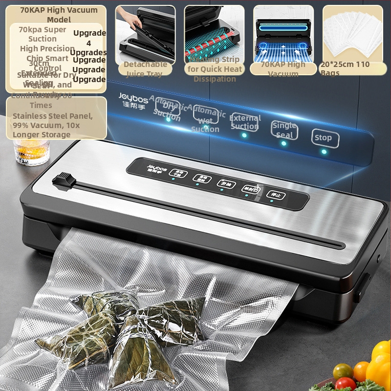 Vakuová baliaca stanica, plne automatická, pre domáce a komerčné balenie potravín