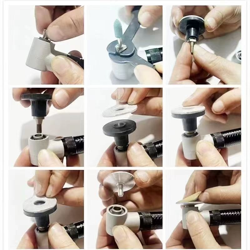 Polizor electric unghiular cu cot de 90°, design suspendat, reglare în 6 trepte, alimentare la priză, 110–240V, 2,5 kg, pentru tăiere și polizare, îndepărtarea ruginii