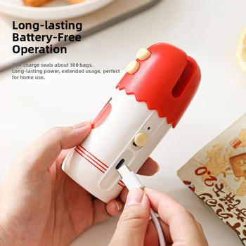 3 v 1 prenosná vákuová baliaca mašinka na domáce balenie potravín — Značka: Yili, Model: YL021, Balenie: 100 ks/krabica, Štýl: Moderný minimalistický