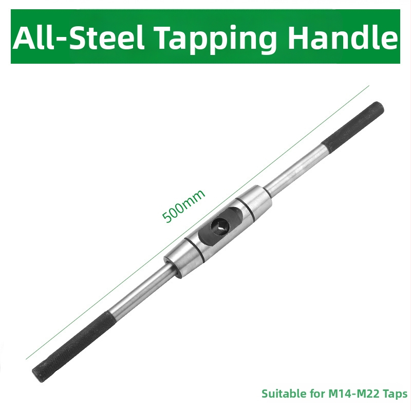 Závitovací kľúč s hriňovým mechanizmom, celokovová konštrukcia, nastaviteľný, chrómovaný, 45# oceľ, rovná rukoväť