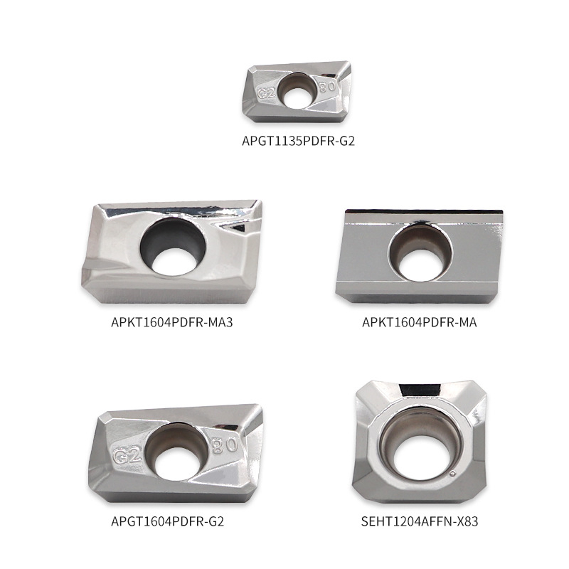 Alumínium maróbetét, APKT/APGT/SEHT sorozat, kopásálló, kódok APKT1604 APGT1604 1135 SEHT1204