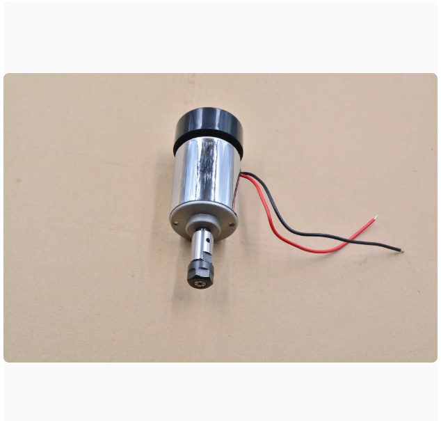 ER11 léghűtéses orsó CNC gravírozáshoz, 150–200W magas sebességű DC motor, Link CNC