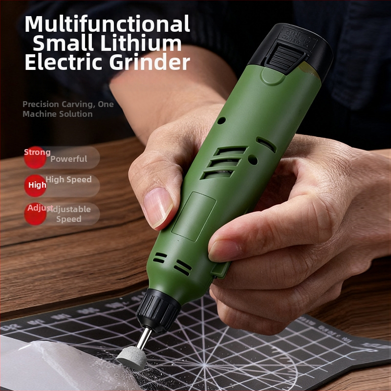 Independent újratölthető mikro elektromos csiszoló-gravírozó kézi jade polírozáshoz, 13000 RPM, lítium akkumulátor