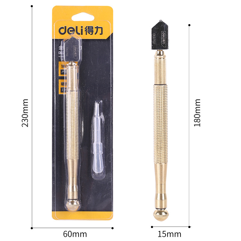 Capable tools Rezač za staklo s roler drškom od metala i dijamantnim vrhom DL2701