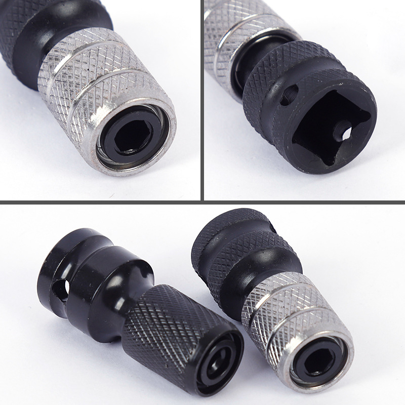 Teleskopski opružni adapter za električni ključ – glava za konverzijo u hex bit, od 1/2 do 1/4 hex