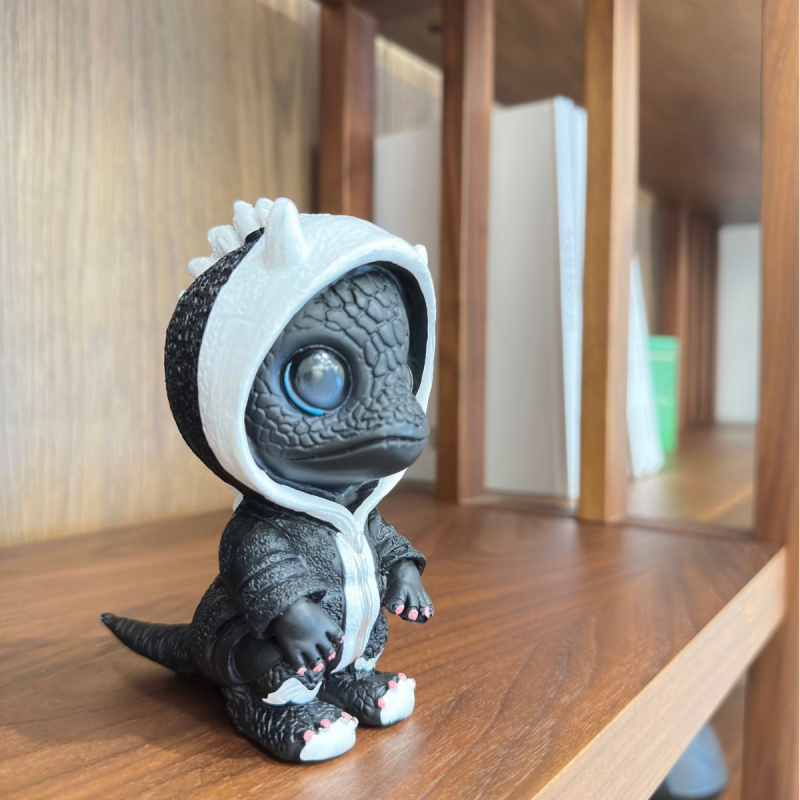 Mutang Ρητίνη Διακοσμητικό Δράκος-Ελφ – Καρτούν Φιγούρα Δράκου, Χριστουγεννιάτικη Διακόσμηση Κήπου