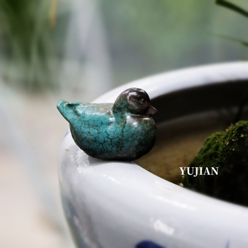 Κεραμική Tea Pet πάπια για κήπο - διακοσμητικό με μοντέρνο μινιμαλιστικό ύφος, γλασαρισμένη επιφάνεια, τεχνική: ψημένο σε φούρνο, Εισαγωγή: Όχι (Υλικό: κεραμικό; Επιφάνεια: γλασαρισμένη; Τεχνική: καμίνι·ψητό; Στυλ: μοντέρνο μινιμαλιστικό; Εισαγωγή: Όχι)