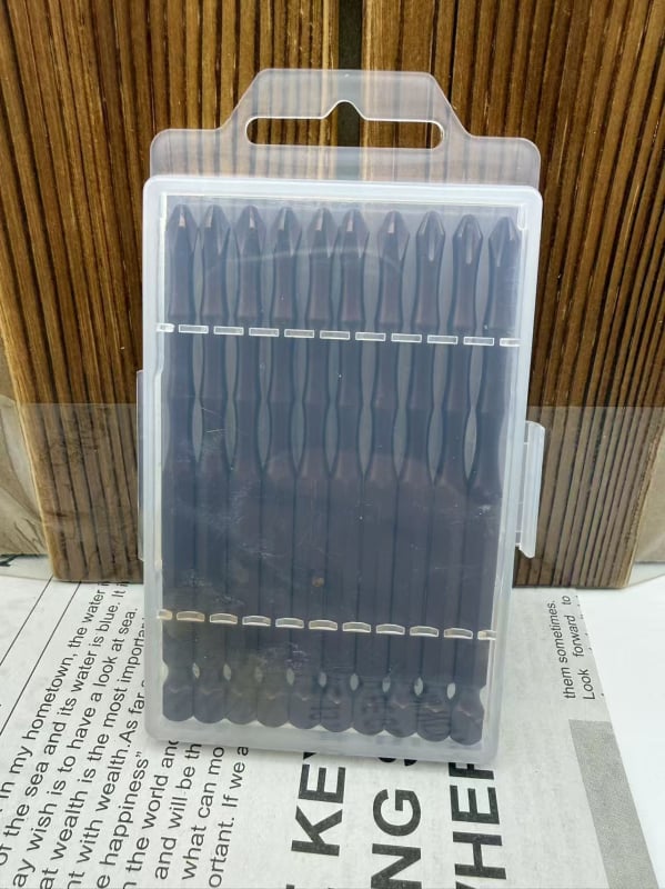 Set bitova za električnu bušilicu od S2 alatne čelične, magnetski, neizolirano, težina 0.3