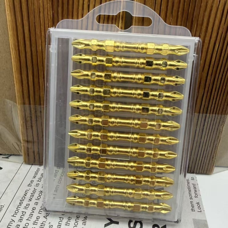 Set bitova za električnu bušilicu od S2 alatne čelične, magnetski, neizolirano, težina 0.3