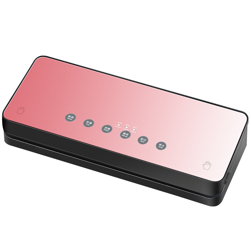 Mașină de vidat pentru ambalare, lățime sigilare 30 cm, 100W, 110-220V, model A1918, carcasă din sticlă securizată + ABS