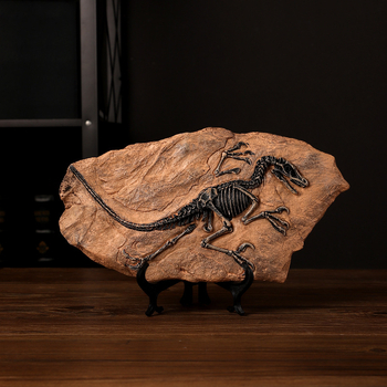 Dinosaura figura od smole – nordijski moderni umjetnički kip za dom, dekor ili ideja za poklon