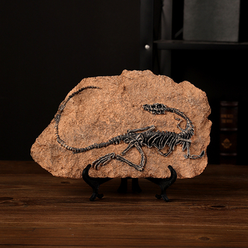 Dinosaura figura od smole – nordijski moderni umjetnički kip za dom, dekor ili ideja za poklon