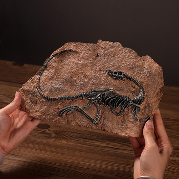 Dinosaura figura od smole – nordijski moderni umjetnički kip za dom, dekor ili ideja za poklon