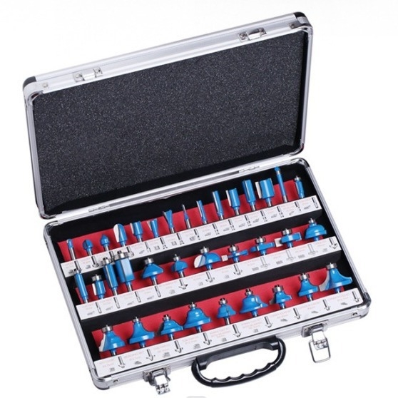 Xuan Xiang Suit комплект дървообработващи фрези, 35 части