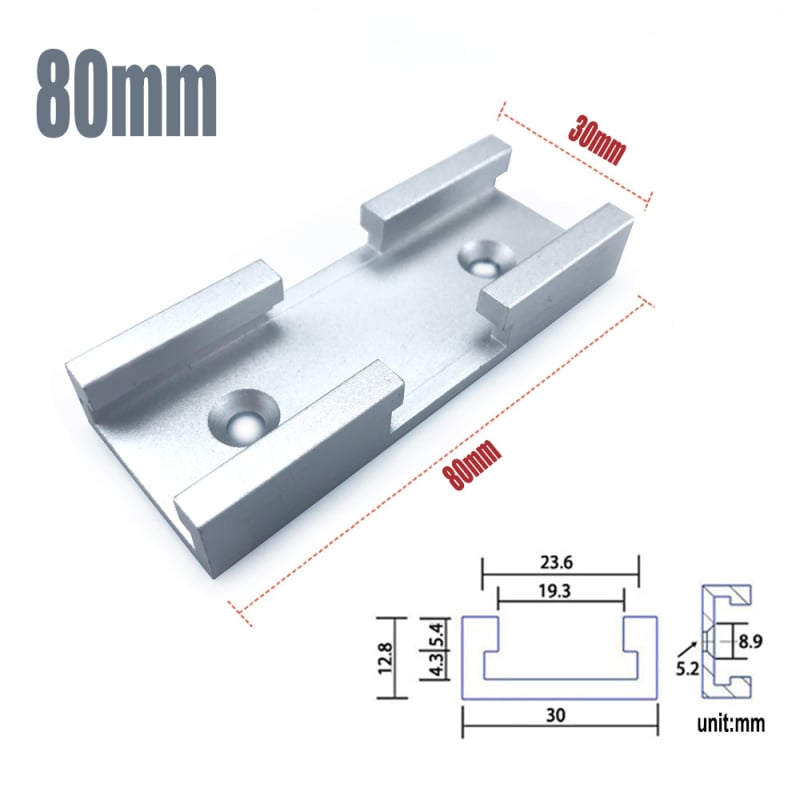 Frez za drvo s križnim spojnim žljebom