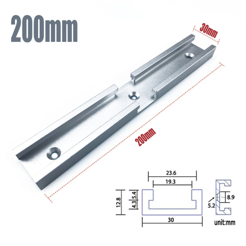 Frez za drvo s križnim spojnim žljebom