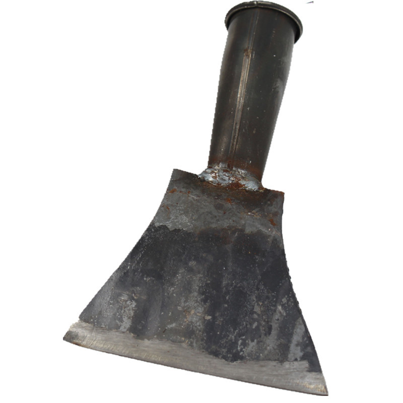 Spatulă multifuncțională pentru pereți, cu mâner din lemn, lamă din oțel 55#, potrivită pentru pereți, podele și suprafețe de gheață