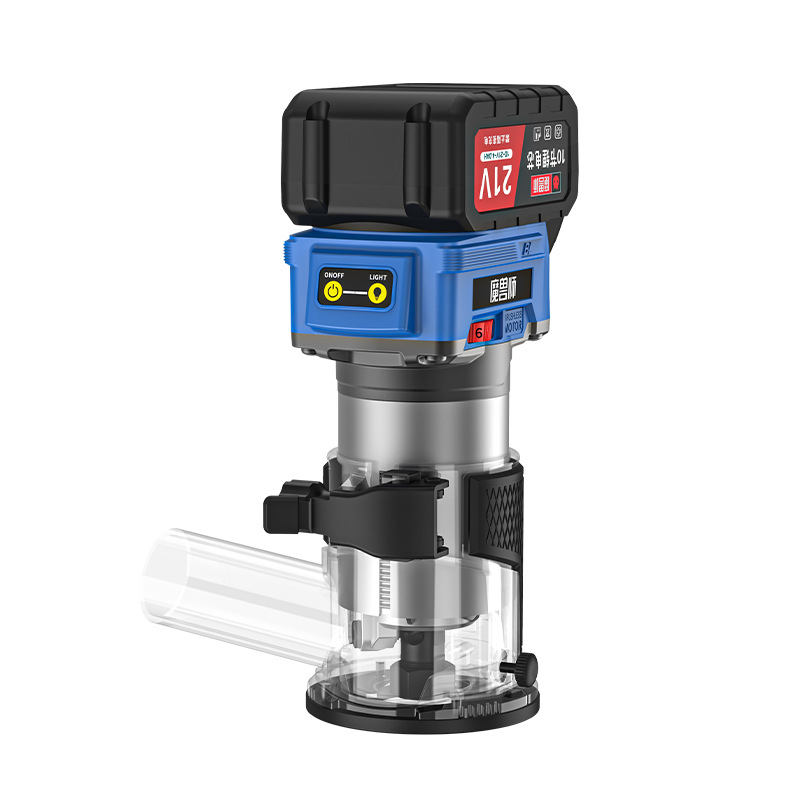 Ασύρματο εργαλείο επεξεργασίας ακμών ξυλουργικής - Warcraft Master, 21V επαναφορτιζόμενη μπαταρία λιθίου, για ξυλουργικές εφαρμογές