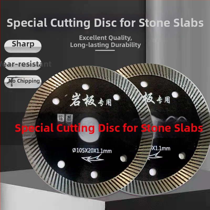 Gyémánt csempevágó korong sarokcsiszolóhoz – ultra vékony száraz vágás, teljes kerámia, fog nélküli