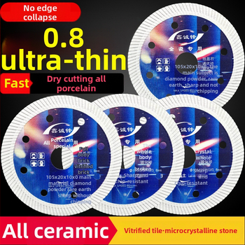 Gyémánt vágókorong kerámia csempéhez — 0,8 mm, szinterezett, szögvágóhoz, Xin Chengfeng