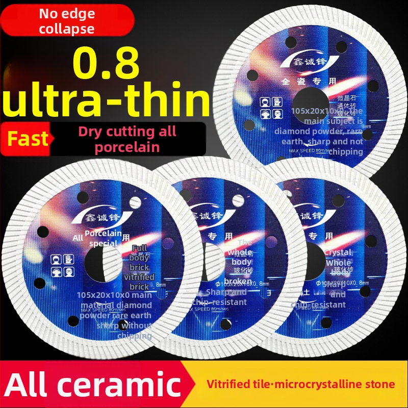 Gyémánt vágókorong kerámia csempéhez — 0,8 mm, szinterezett, szögvágóhoz, Xin Chengfeng