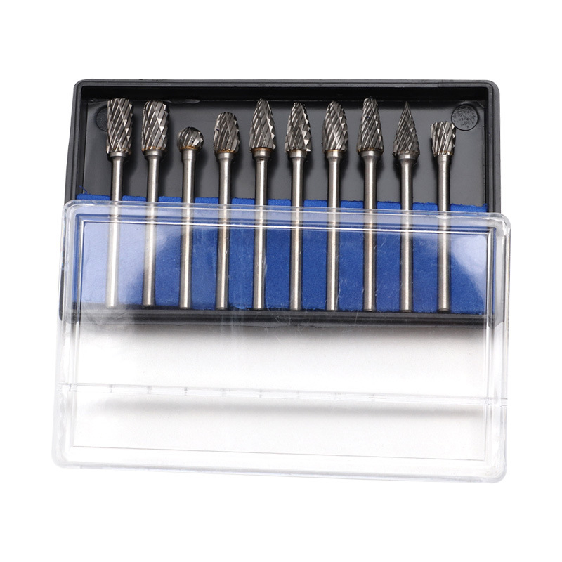 Set capete de șlefuire pentru freză: cap de șlefuire din aliaj emery, cap de șlefuire diamantat, fișă rotativă, freză, set instrumente de șlefuire