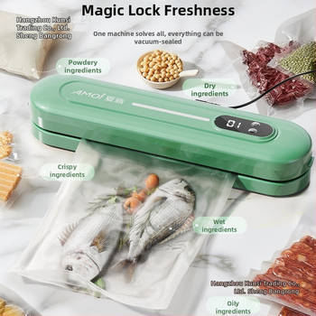 Vakuová balička potravín - plne automatická, plastové balenie, model 08888, na domáce použitie, značka Sheng bangrong