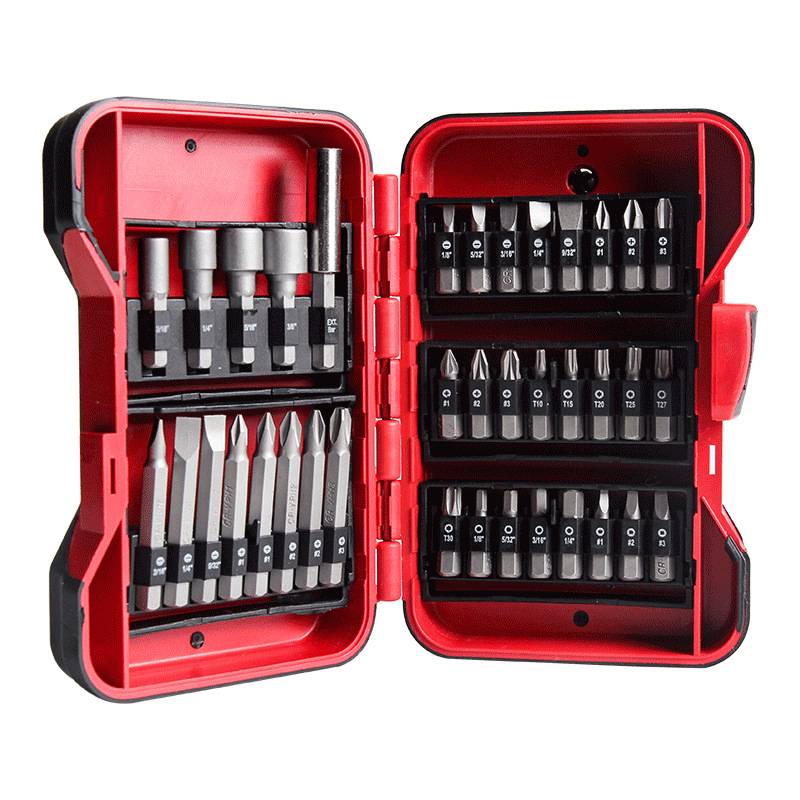 Set bitova za električni odvijač, višefunkcionalan, krom-vanadijski čelik, Yisheng Hardware