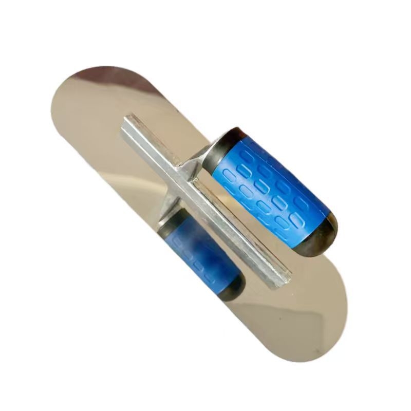 Jiulong Tools Ανοξείδωτο σπατουλάκι με κυκλική κεφαλή, χωρίς καρφιά, κατάλληλο για σοβάτισμα τοίχων και διατομική πάστα