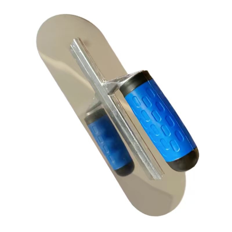 Jiulong Tools Ανοξείδωτο σπατουλάκι με κυκλική κεφαλή, χωρίς καρφιά, κατάλληλο για σοβάτισμα τοίχων και διατομική πάστα