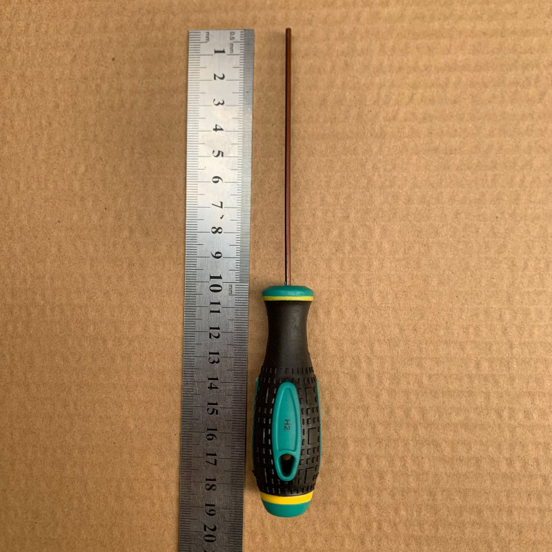 S2 ειδικό κατσαβίδι με μαγνητικό και μονωμένο χειρισμό, πλαστική λαβή, βάρος 50