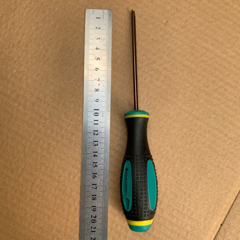 S2 ειδικό κατσαβίδι με μαγνητικό και μονωμένο χειρισμό, πλαστική λαβή, βάρος 50