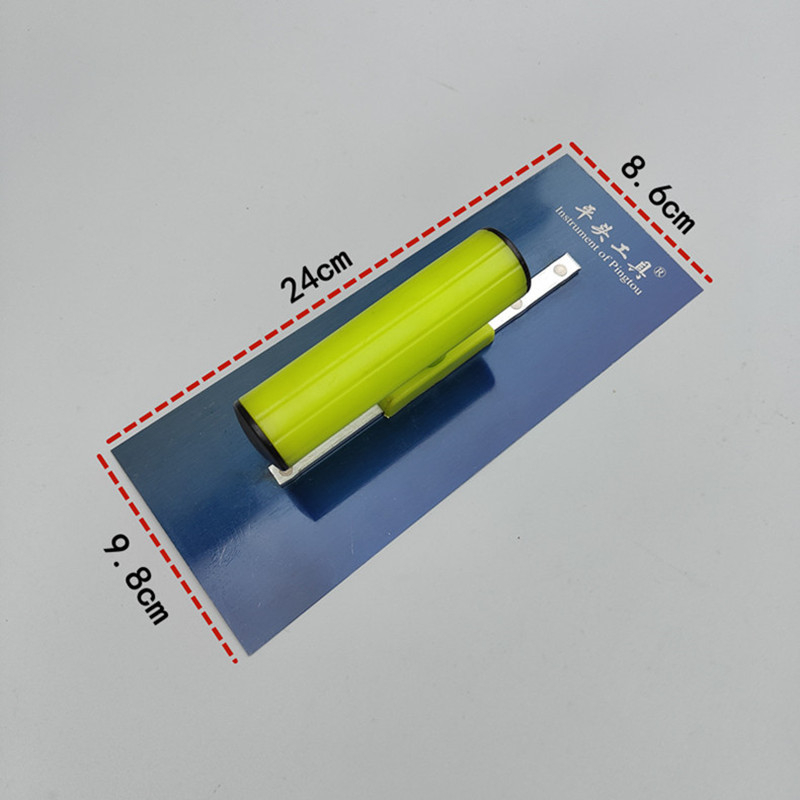 Špatula za žbukanje s plastičnim držalom, nehrđajući čelik, debljina 0,5 mm