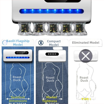 Vakuová baliaca stanica na potraviny, automatická, uchovávanie čerstvosti, baliace tašky s kompresiou, vhodná pre malé domácnosti a komerčné použitie