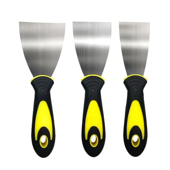 Glettelő kés rozsdamentes acél pengével és műanyag nyéllel, márka Weite, dekoratív porcelán kaparás otthoni használatra