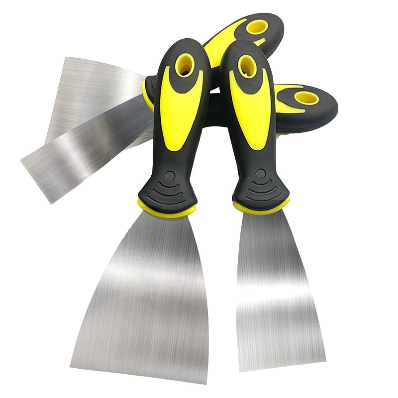 Glettelő kés rozsdamentes acél pengével és műanyag nyéllel, márka Weite, dekoratív porcelán kaparás otthoni használatra