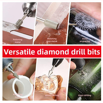 Diamantová brúsna hlava na leštenie nefritu, materiál: emery, elektrická brúska