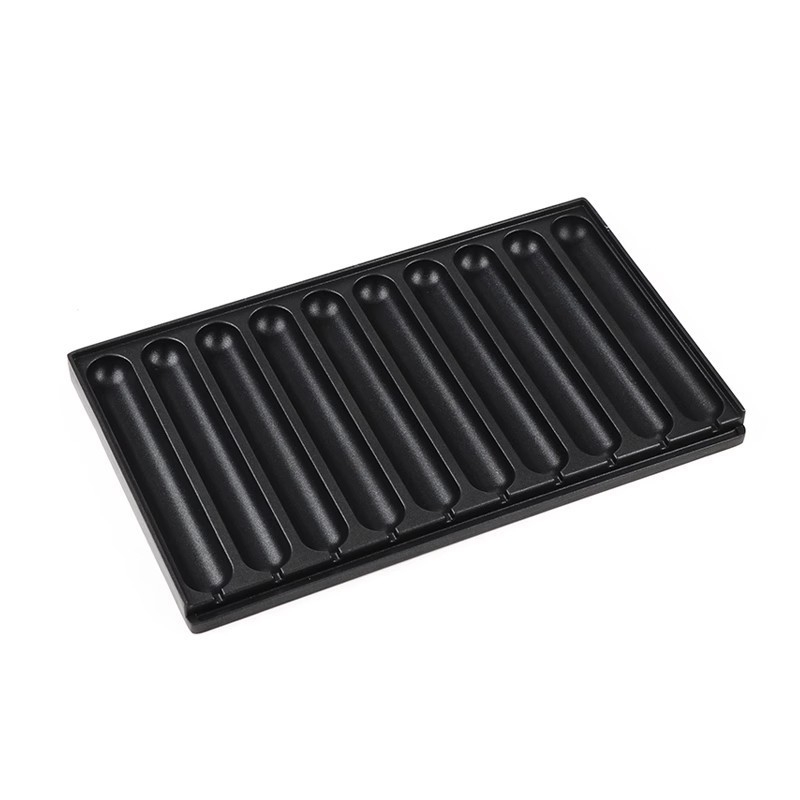 Τετράγωνη σκεύη για λουκάνικα από κράμα – πολυχρηστική μεταλλική πλάκα, μοντέρνος μινιμαλισμός