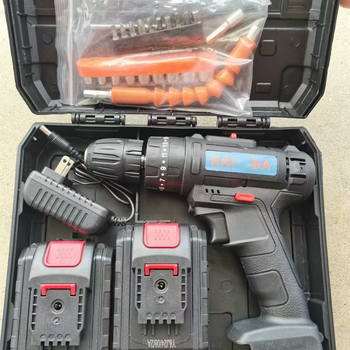 Βιομηχανικού επιπέδου υπερυψηλής ισχύος χειροκίνητο τρυπάνι με μπαταρία λιθίου, δύο ταχύτητες, επαναφορτιζόμενο, κρουστικό τρυπάνι, πολυλειτουργικός ηλεκτρικός κατσαβίδας