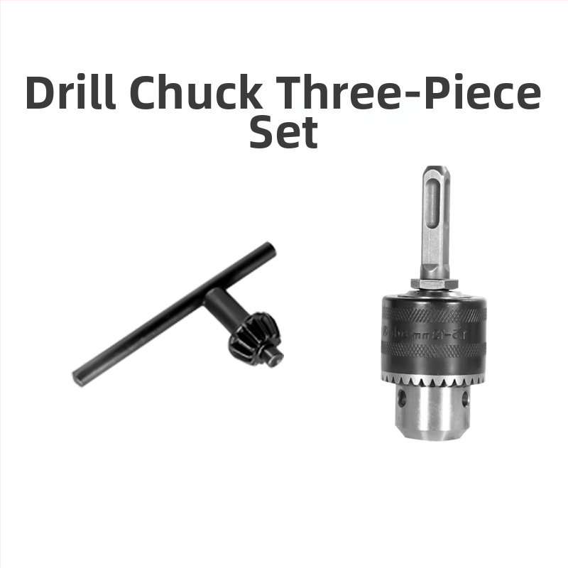 Xuxuan Sada vrtákov do kladiva: špirálové a trojuholníkové vrtáky, otvorovač stien, štvorcová a kruhová rukoväť, 3-dielny upínací set