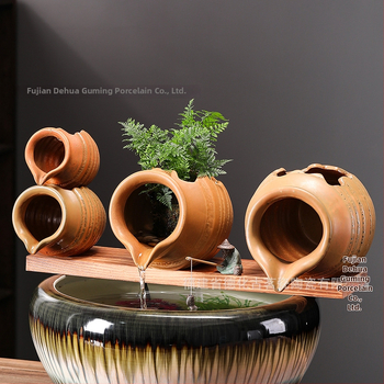 Keramická vodná dekorácia pre akvárium, čínske štýl, povrchová úprava: Iné, balenie: kartón