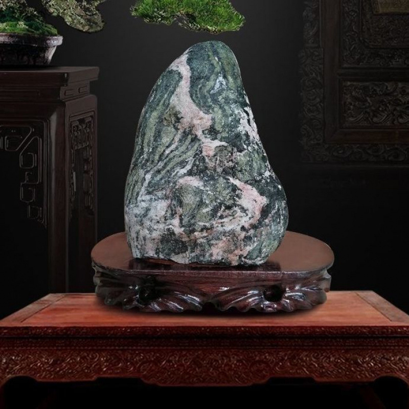 Taishan kamen talisman za feng shui, zaštitni kamen za ulaz i kut kuće, kućni dekor