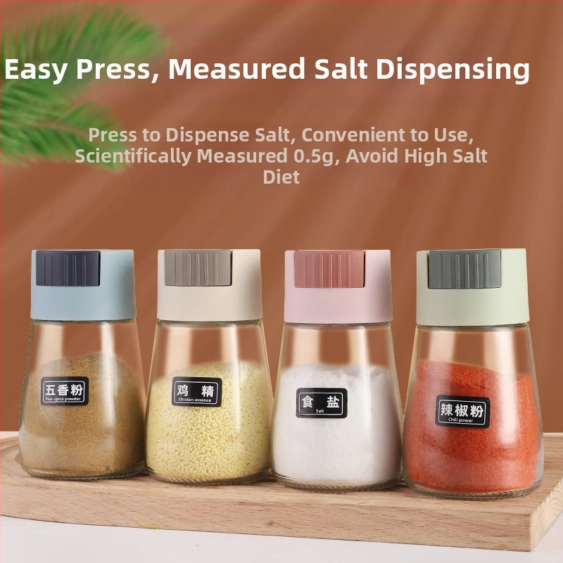 Pengyi stakleni spremnik za začine s mjernim sustavom – kontejner za kuhinjske začine